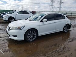 Honda salvage cars for sale: 2015 Honda Accord Sport