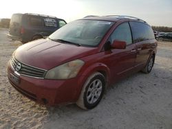 Salvage cars for sale at Cicero, IN auction: 2008 Nissan Quest S