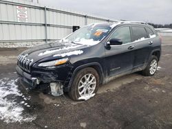Salvage cars for sale at West Mifflin, PA auction: 2016 Jeep Cherokee Latitude