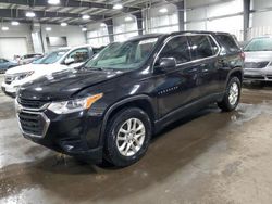Salvage cars for sale at Ham Lake, MN auction: 2018 Chevrolet Traverse LS