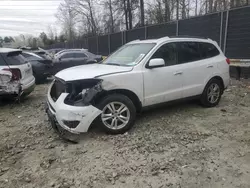 Salvage cars for sale at Waldorf, MD auction: 2012 Hyundai Santa FE Limited