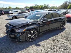 Salvage cars for sale at Riverview, FL auction: 2022 Honda Accord Sport SE