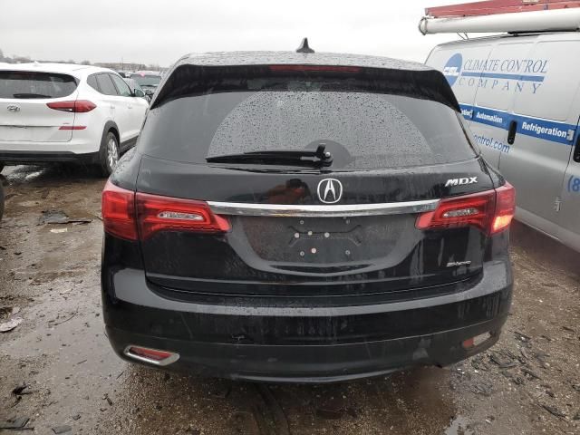 2014 Acura MDX Technology