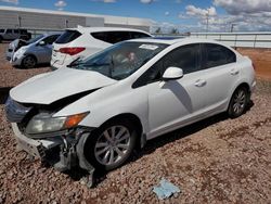 Salvage cars for sale from Copart Phoenix, AZ: 2012 Honda Civic EX