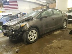 Salvage cars for sale at Ham Lake, MN auction: 2018 KIA Forte LX