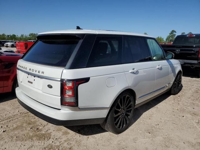 2016 Land Rover Range Rover HSE