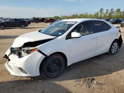 Salvage cars for sale at Houston, TX auction: 2016 Toyota Corolla L