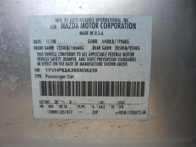 2009 Mazda 6 I