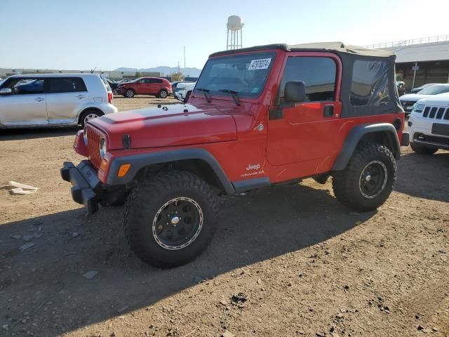 2006 Jeep Wrangler / TJ SE