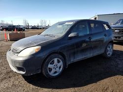 Salvage cars for sale from Copart Rocky View County, AB: 2006 Toyota Corolla Matrix XR