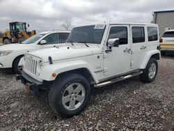 Jeep salvage cars for sale: 2011 Jeep Wrangler Unlimited Sahara