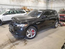 Salvage cars for sale from Copart Milwaukee, WI: 2017 Jaguar F-PACE Premium