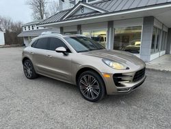 Salvage cars for sale at North Billerica, MA auction: 2016 Porsche Macan Turbo