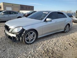 Salvage cars for sale at Kansas City, KS auction: 2011 Mercedes-Benz E 350 4matic