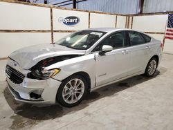 Salvage cars for sale at Jacksonville, FL auction: 2019 Ford Fusion SE