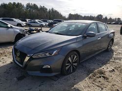 Salvage cars for sale at Mendon, MA auction: 2021 Nissan Altima SV