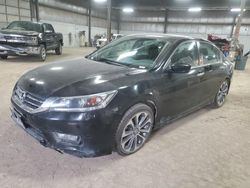 Honda Accord Sport salvage cars for sale: 2015 Honda Accord Sport