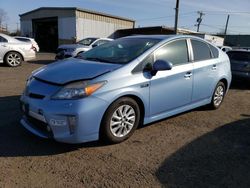 Salvage cars for sale from Copart New Britain, CT: 2012 Toyota Prius PLUG-IN