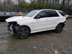 Mercedes-Benz salvage cars for sale: 2018 Mercedes-Benz GLE 350 4matic