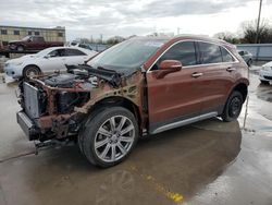 Salvage cars for sale from Copart Wilmer, TX: 2019 Cadillac XT4 Premium Luxury