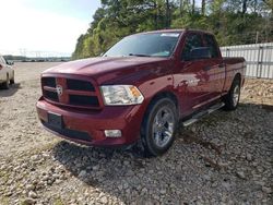 Salvage cars for sale from Copart Greenwell Springs, LA: 2012 Dodge RAM 1500 ST