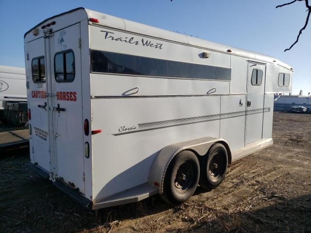 1999 Trail King Horse Trailer