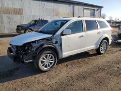 Salvage cars for sale from Copart Davison, MI: 2015 Dodge Journey SXT