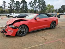 Salvage cars for sale at Longview, TX auction: 2020 Ford Mustang