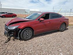 Salvage cars for sale from Copart Phoenix, AZ: 2023 Hyundai Sonata Hybrid