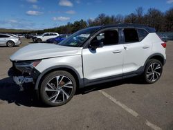 Salvage cars for sale at Brookhaven, NY auction: 2019 Volvo XC40 T4 R-Design