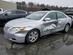 Salvage cars for sale at Exeter, RI auction: 2008 Toyota Camry CE