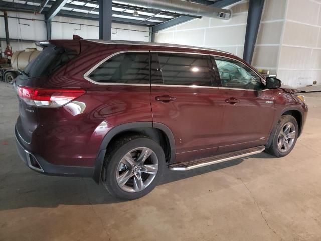 2018 Toyota Highlander Hybrid Limited