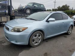 Salvage cars for sale from Copart San Martin, CA: 2007 Scion TC
