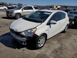 Salvage cars for sale at Cahokia Heights, IL auction: 2013 Toyota Prius C
