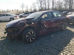 Honda Accord exl salvage cars for sale: 2016 Honda Accord EXL