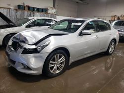 Salvage cars for sale from Copart Elgin, IL: 2013 Infiniti G37