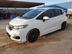 Salvage cars for sale at Andrews, TX auction: 2018 Honda FIT Sport