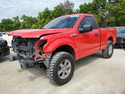 Vehiculos salvage en venta de Copart Ocala, FL: 2018 Ford F150