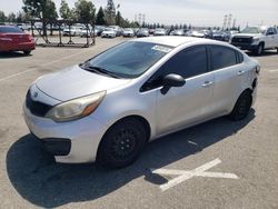 Salvage cars for sale from Copart Rancho Cucamonga, CA: 2012 KIA Rio LX