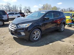 Salvage cars for sale from Copart Baltimore, MD: 2017 Ford Escape SE