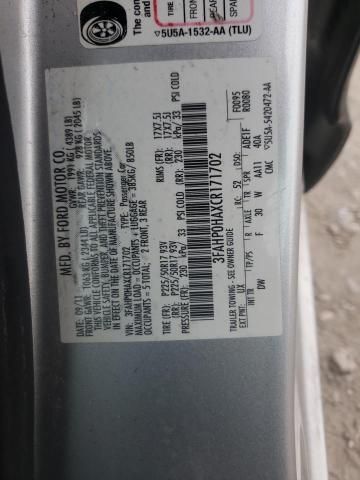 2012 Ford Fusion SE