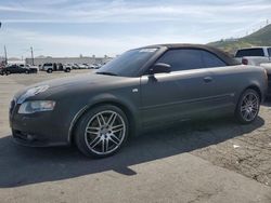 Salvage cars for sale from Copart Colton, CA: 2009 Audi A4 2.0T Cabriolet