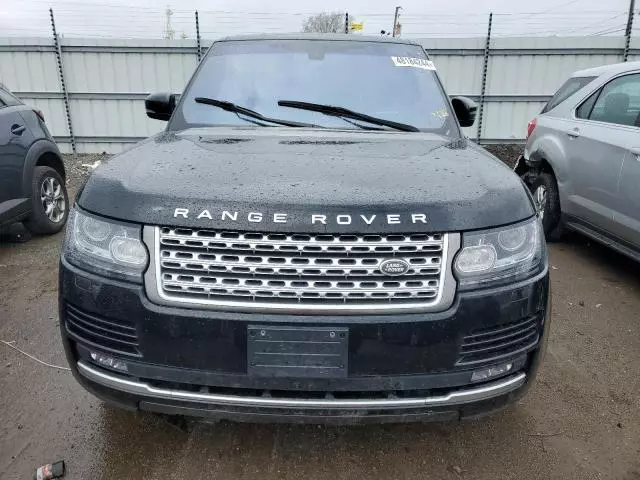 2016 Land Rover Range Rover HSE