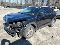 Salvage cars for sale at Candia, NH auction: 2016 Hyundai Tucson Limited