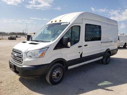 Salvage trucks for sale at San Antonio, TX auction: 2017 Ford Transit T-350 HD