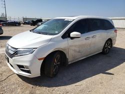 Salvage cars for sale at Temple, TX auction: 2020 Honda Odyssey Elite