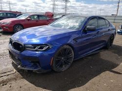 Salvage cars for sale at Elgin, IL auction: 2021 BMW M5