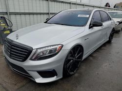 Mercedes-Benz salvage cars for sale: 2015 Mercedes-Benz S 63 AMG