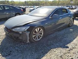 Salvage cars for sale at Ellenwood, GA auction: 2014 Tesla Model S