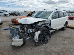 Salvage cars for sale from Copart Tucson, AZ: 2017 Dodge Journey Crossroad